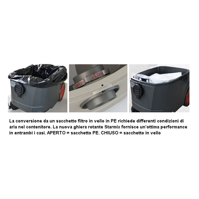 Vendita online Aspirapolvere ISC L-1625 TOP art.018577